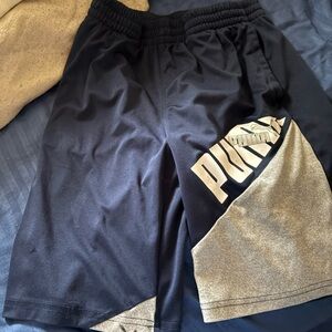 Puma Charcoal Gray Sports Shorts